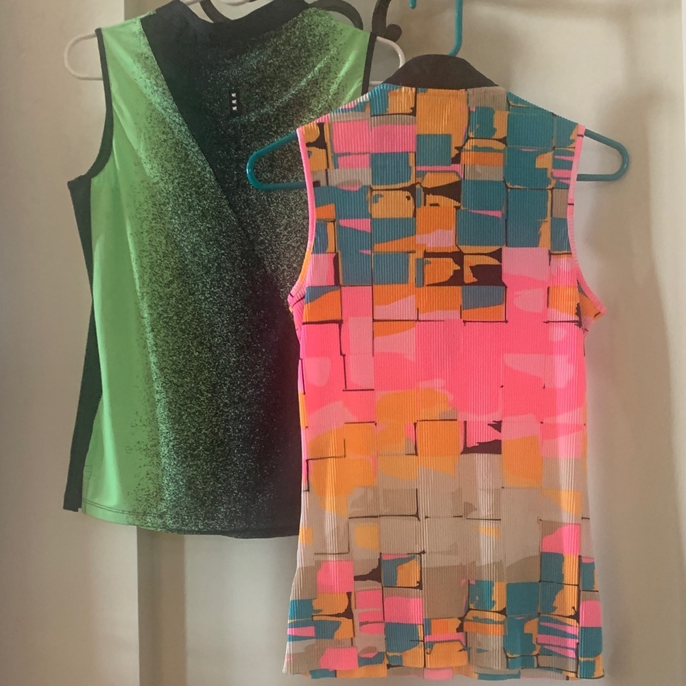 Colorful Sleeveless Tops, Jamie Sadock, S - Picture 2 of 6